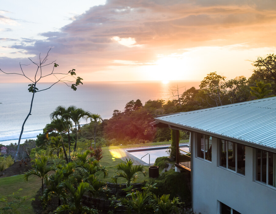beautiful view from Casa Colby