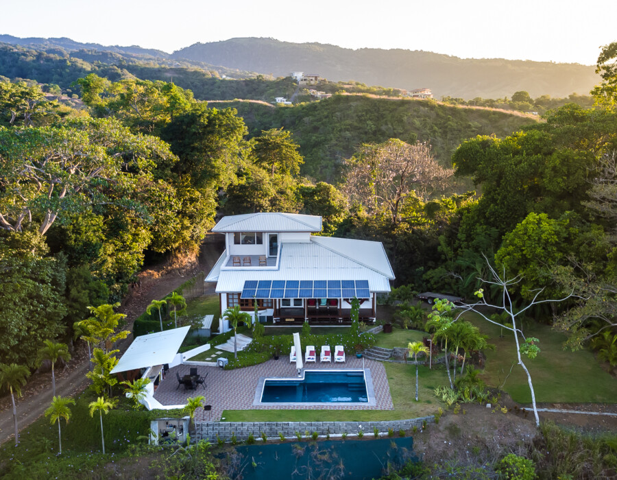 view from above the Colby House