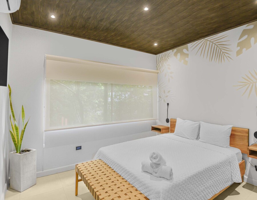 Private room with interior design and plants, has TV and AC in Seven Ranch