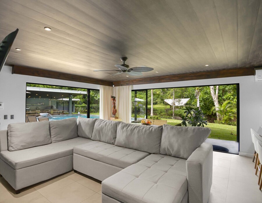 Super large sofa set with TV in sevenranch