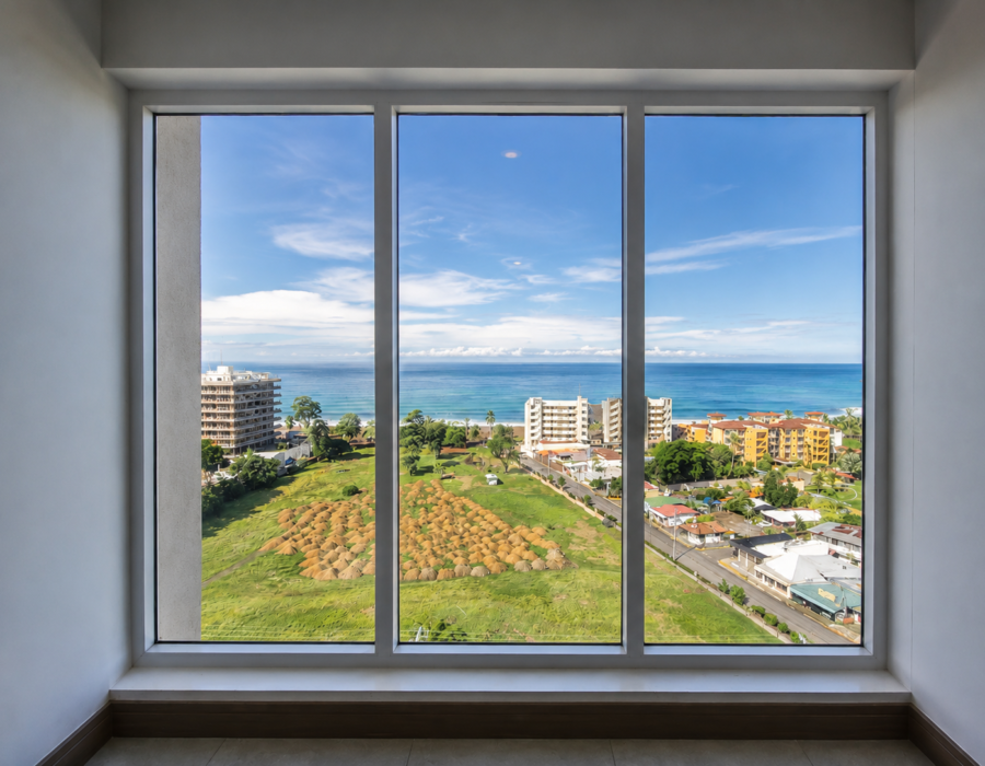 Panoramic ocean view from Casa Live 1708